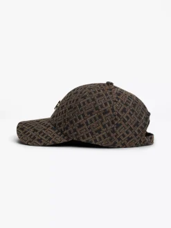 Czapki Z Daszkiem|Czapki I Szaliki*Tommy Hilfiger Żakardowa Czapka Baseballowa Z Monogramem TH BLACK