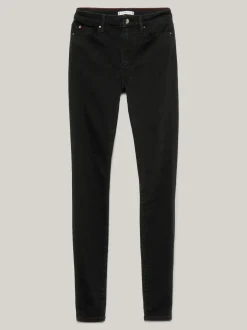 Jeansy*Tommy Hilfiger Bardzo Obcisłe Jeansy TH Flex Harlem BLACK
