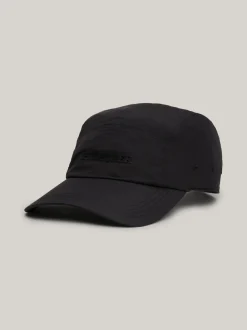 Czapki Z Daszkiem|Czapki I Szaliki*Tommy Hilfiger Bejsbolówka Z Monotypowym Logo Hilfiger BLACK