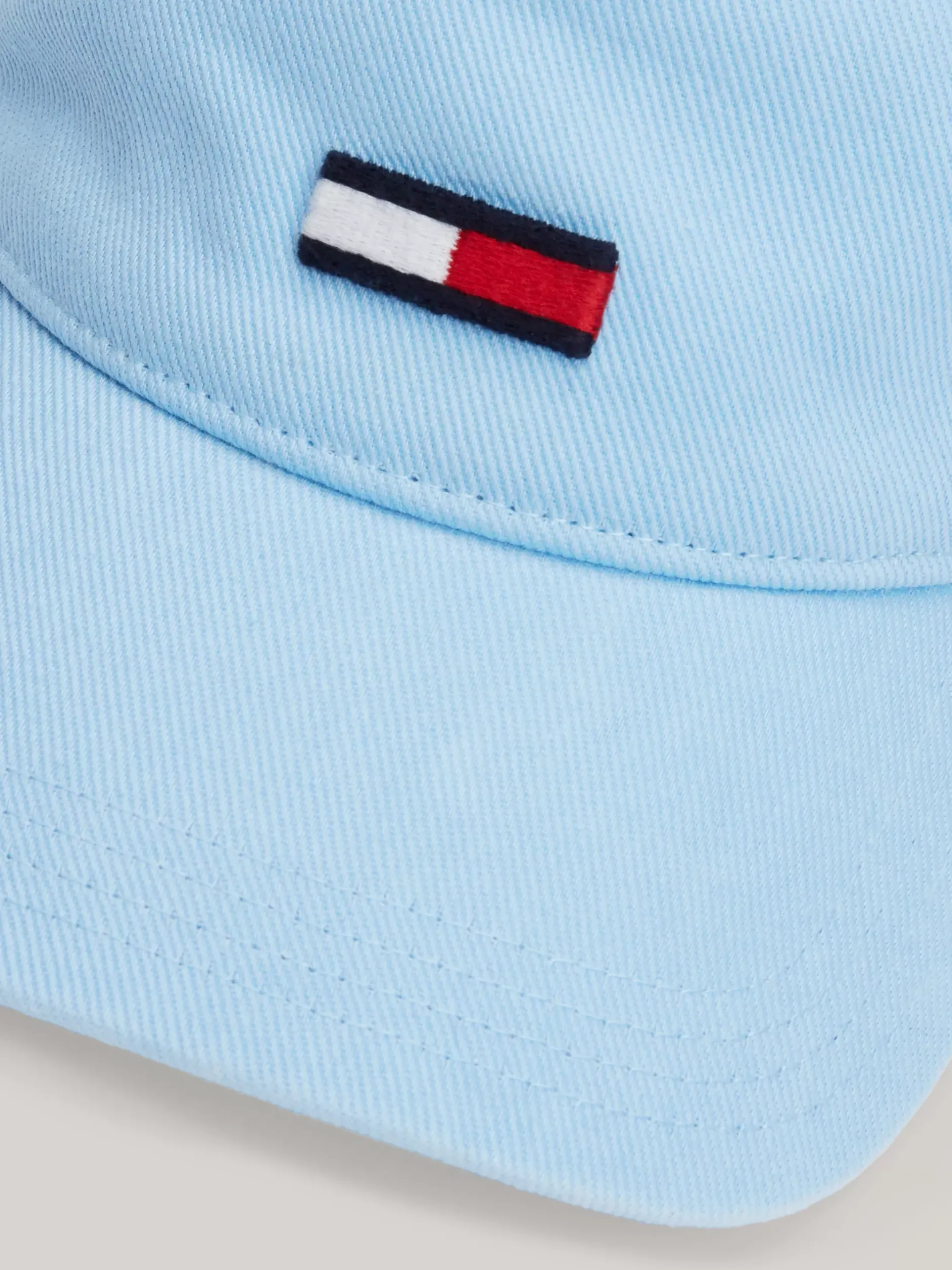 Czapki Z Daszkiem|Czapki I Szaliki*Tommy Hilfiger Bejsbolówka Z Podłużną Flagą VESSEL BLUE