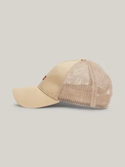 Czapki Z Daszkiem|Czapki I Szaliki*Tommy Hilfiger Bejsbolówka Z Siateczką I Podłużną Flagą GENTLE GOLD