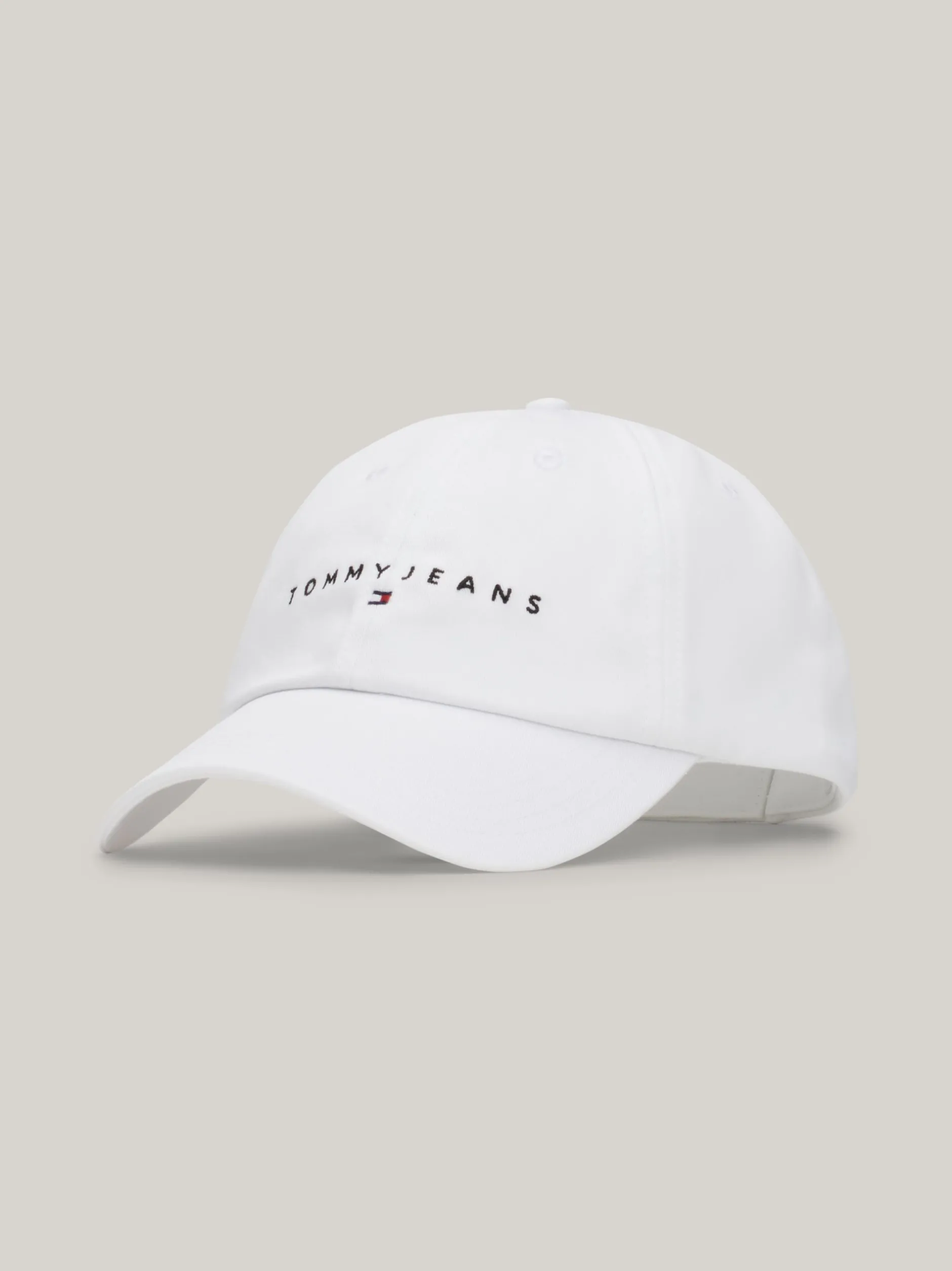 Czapki Z Daszkiem|Czapki I Szaliki*Tommy Hilfiger Bejsbolówka Z Wyhaftowanym Logo WHITE