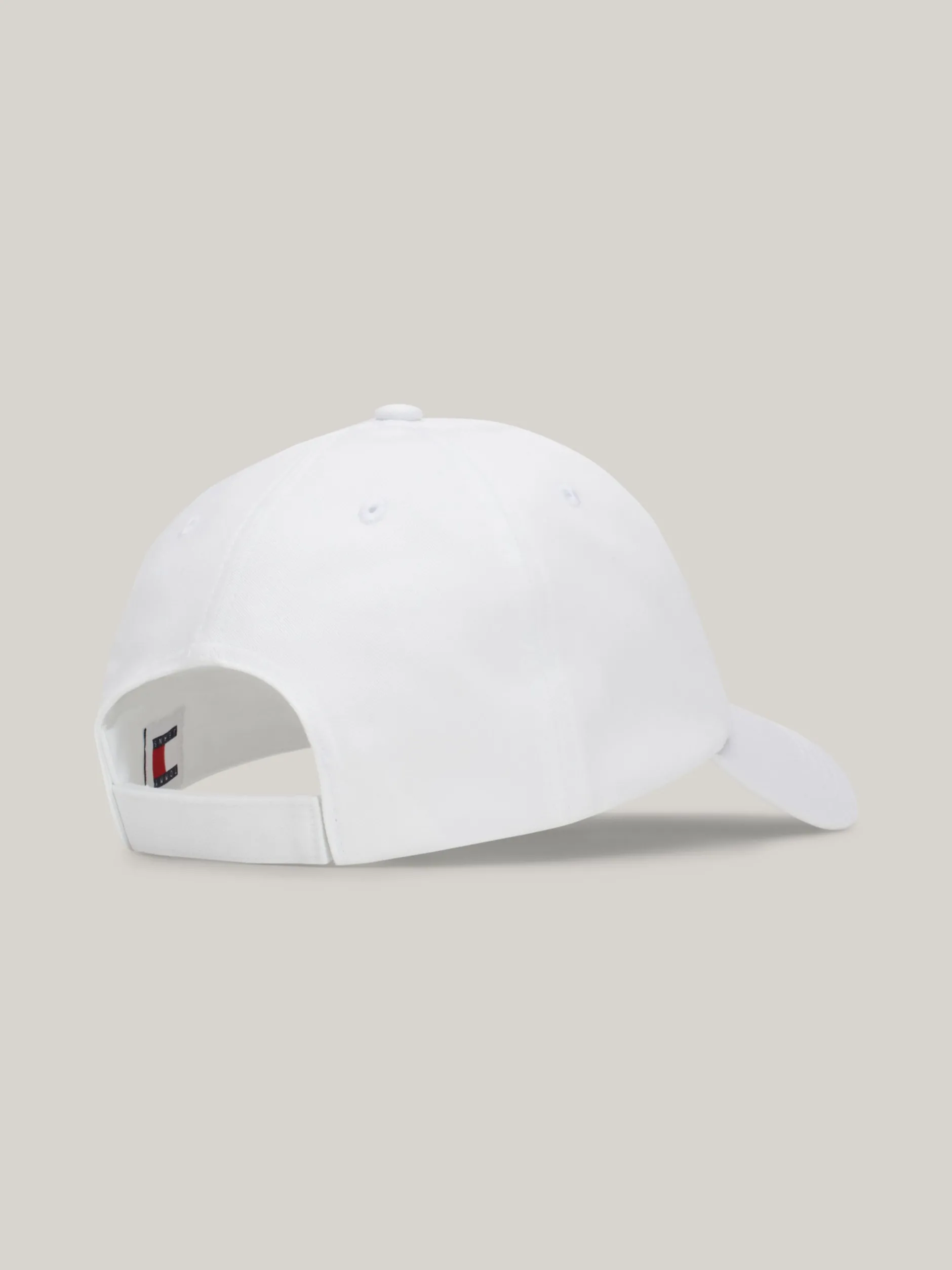 Czapki Z Daszkiem|Czapki I Szaliki*Tommy Hilfiger Bejsbolówka Z Wyhaftowanym Logo WHITE