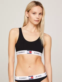 Biustonosze|Bielizna*Tommy Hilfiger Biustonosz Bralette Bez Podszewki Heritage BLACK