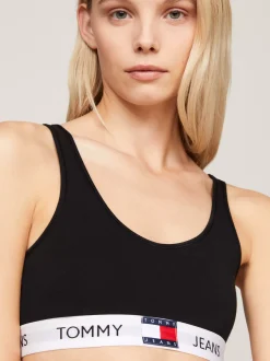Biustonosze|Bielizna*Tommy Hilfiger Biustonosz Bralette Bez Podszewki Heritage BLACK
