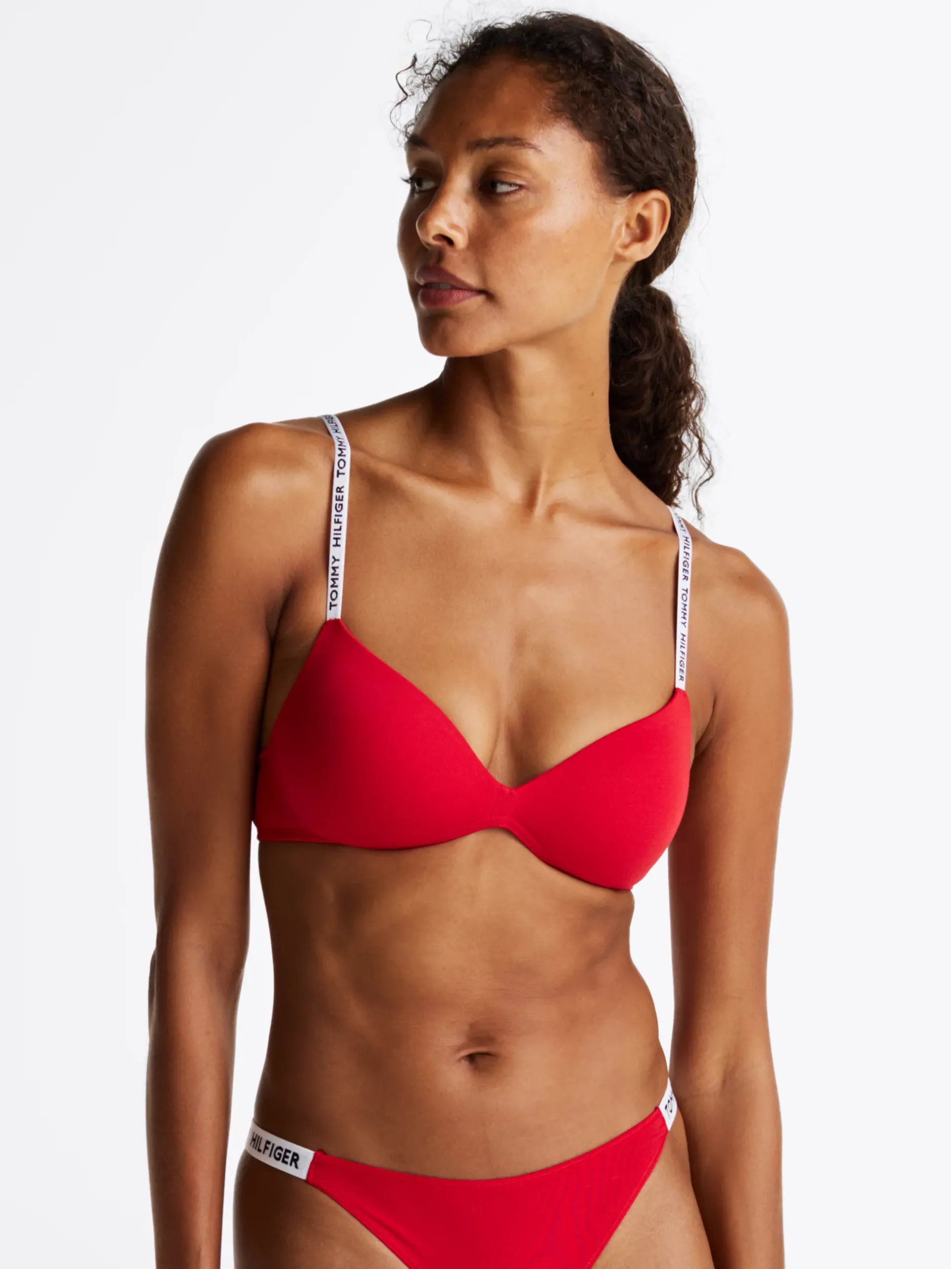 Biustonosze|Bielizna*Tommy Hilfiger Biustonosz Push-up Bez Fiszbin Z Logo Heritage PRIMARY RED