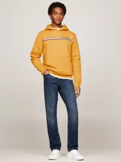 Bluzy Dresowe & Z Kapturem*Tommy Hilfiger Bluza O Regularnym Kroju Z Kapturem CITY YELLOW