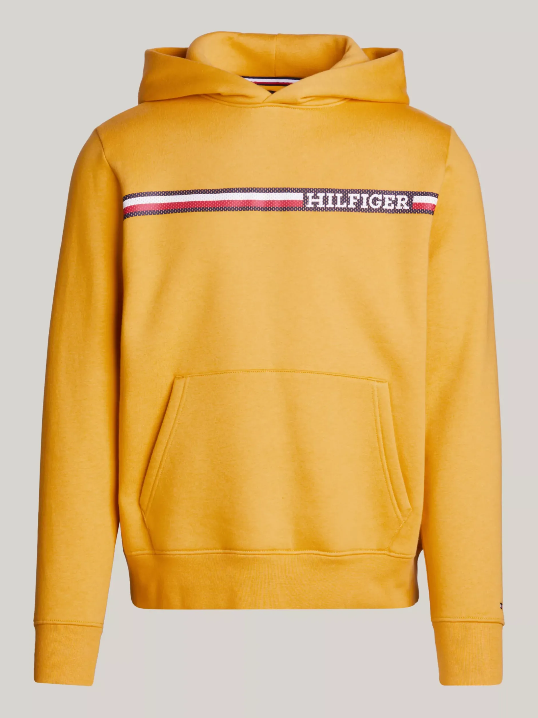 Bluzy Dresowe & Z Kapturem*Tommy Hilfiger Bluza O Regularnym Kroju Z Kapturem CITY YELLOW