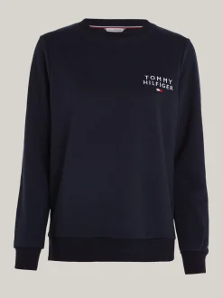 Stroje Domowe*Tommy Hilfiger Bluza TH Original Z Logo DESERT SKY