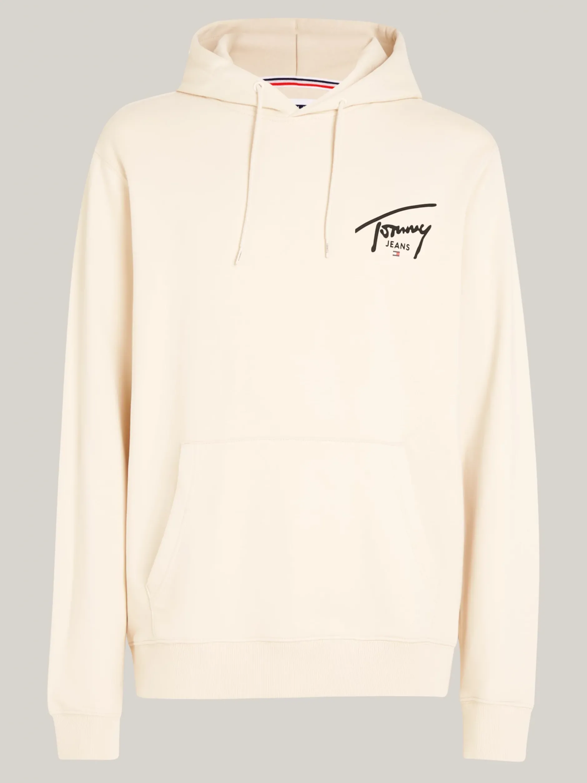 Bluzy Dresowe & Z Kapturem*Tommy Hilfiger Bluza Z Kapturem I Logo NEWSPRINT