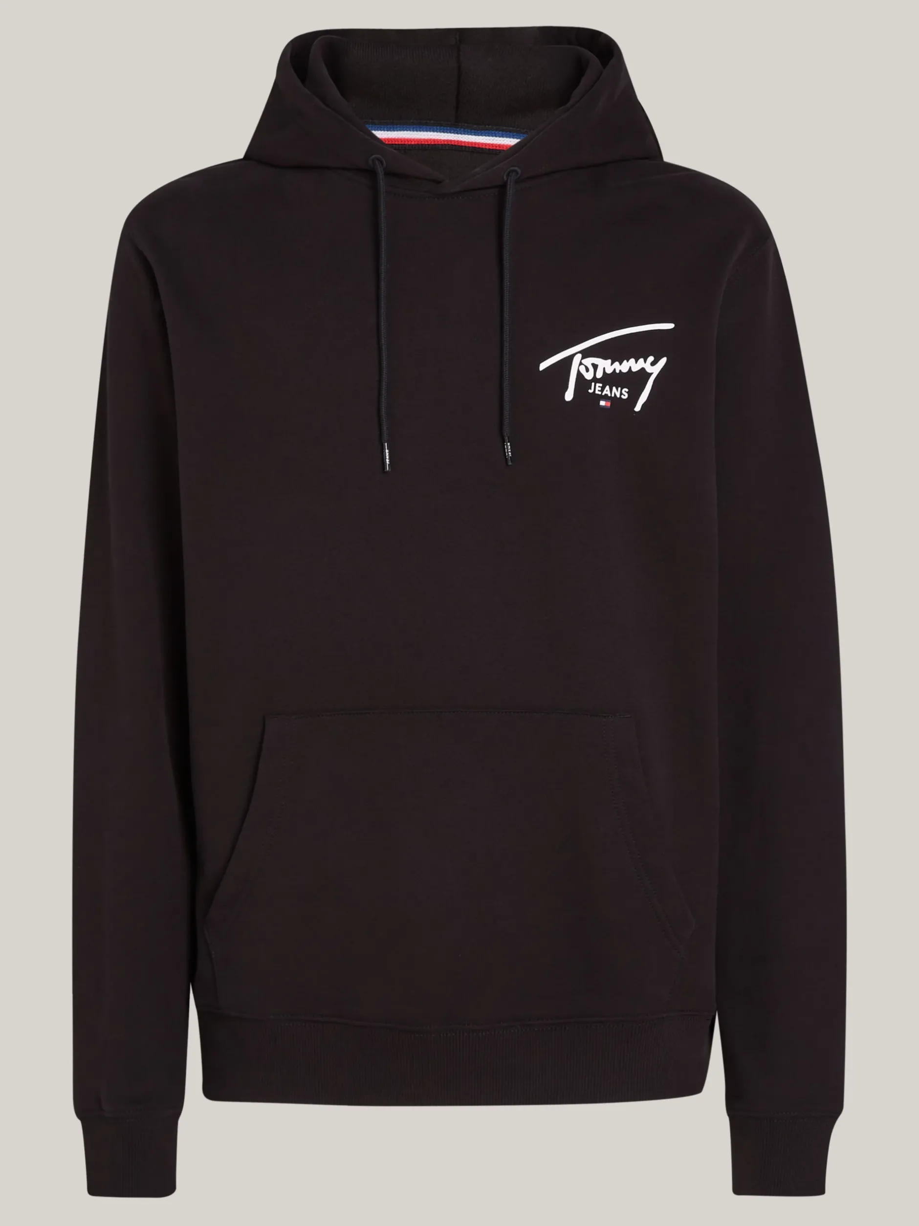 Bluzy Dresowe & Z Kapturem*Tommy Hilfiger Bluza Z Kapturem I Logo BLACK
