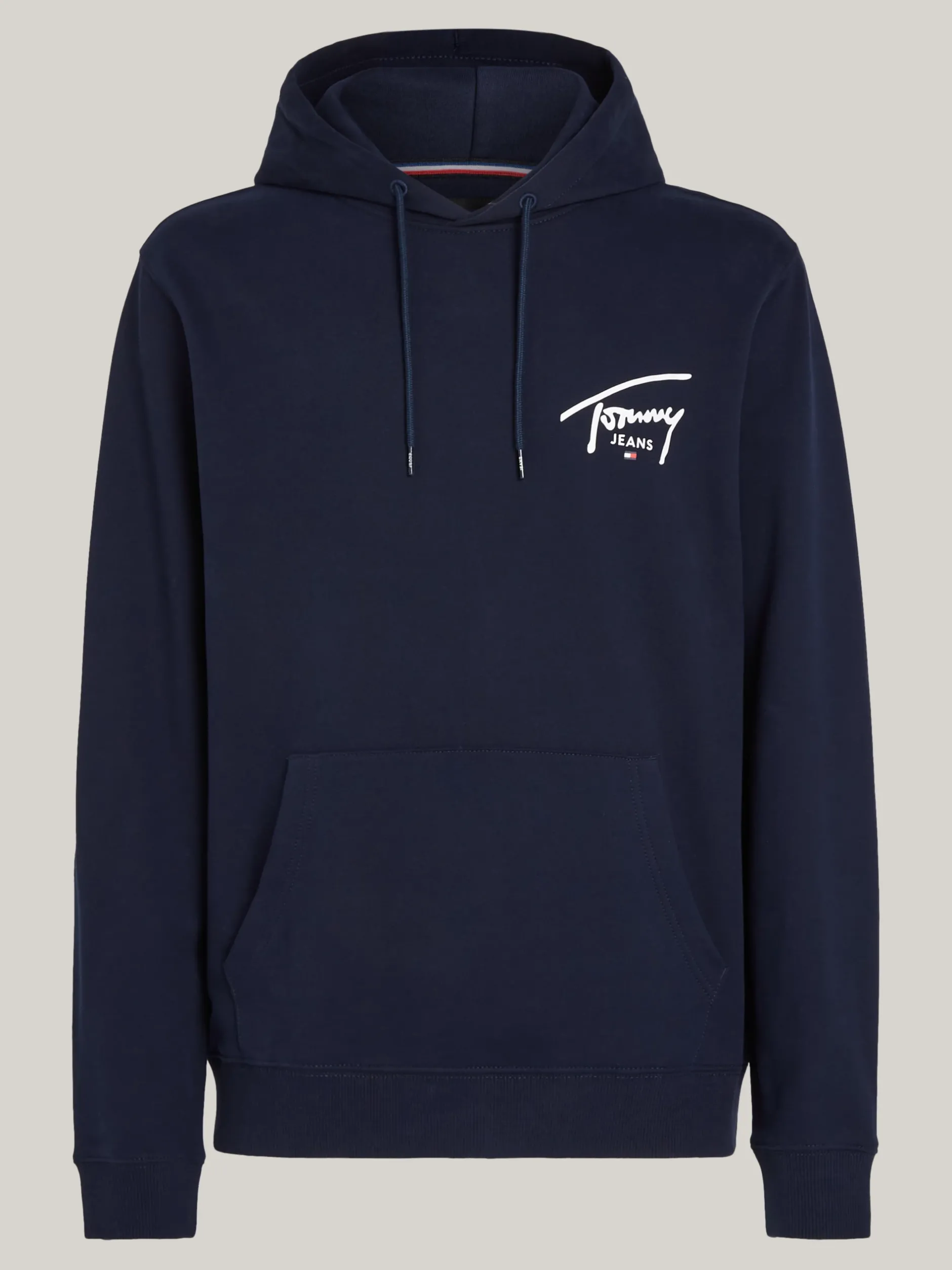 Bluzy Dresowe & Z Kapturem*Tommy Hilfiger Bluza Z Kapturem I Logo DARK NIGHT NAVY
