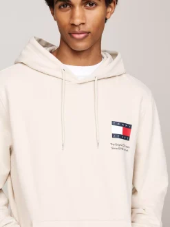 Bluzy Dresowe & Z Kapturem*Tommy Hilfiger Bluza Z Kapturem I Logo NEWSPRINT