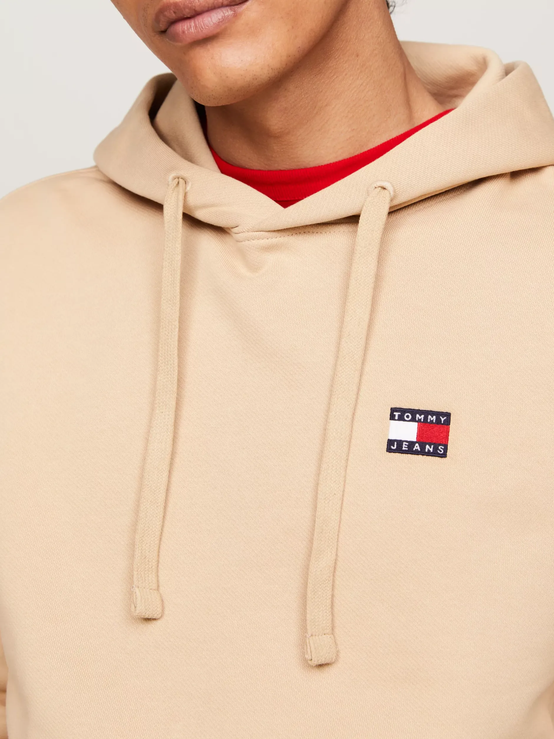 Bluzy Dresowe & Z Kapturem*Tommy Hilfiger Bluza Z Kapturem I Naszywką Tommy GENTLE GOLD