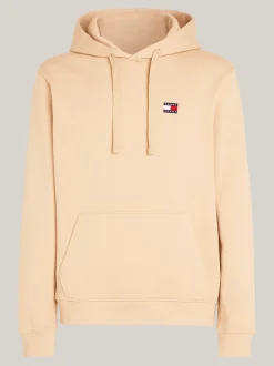 Bluzy Dresowe & Z Kapturem*Tommy Hilfiger Bluza Z Kapturem I Naszywką Tommy GENTLE GOLD