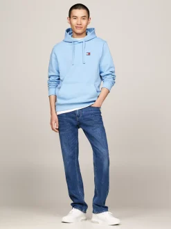 Bluzy Dresowe & Z Kapturem*Tommy Hilfiger Bluza Z Kapturem I Naszywką Tommy WESTSIDE BLUE