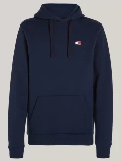 Bluzy Dresowe & Z Kapturem*Tommy Hilfiger Bluza Z Kapturem I Naszywką Tommy DARK NIGHT NAVY