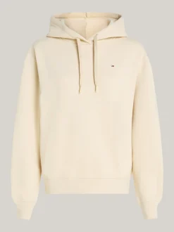 Bluzy Dresowe & Z Kapturem*Tommy Hilfiger Bluza Z Kapturem I Wyhaftowaną Flagą COUNTRY IVORY