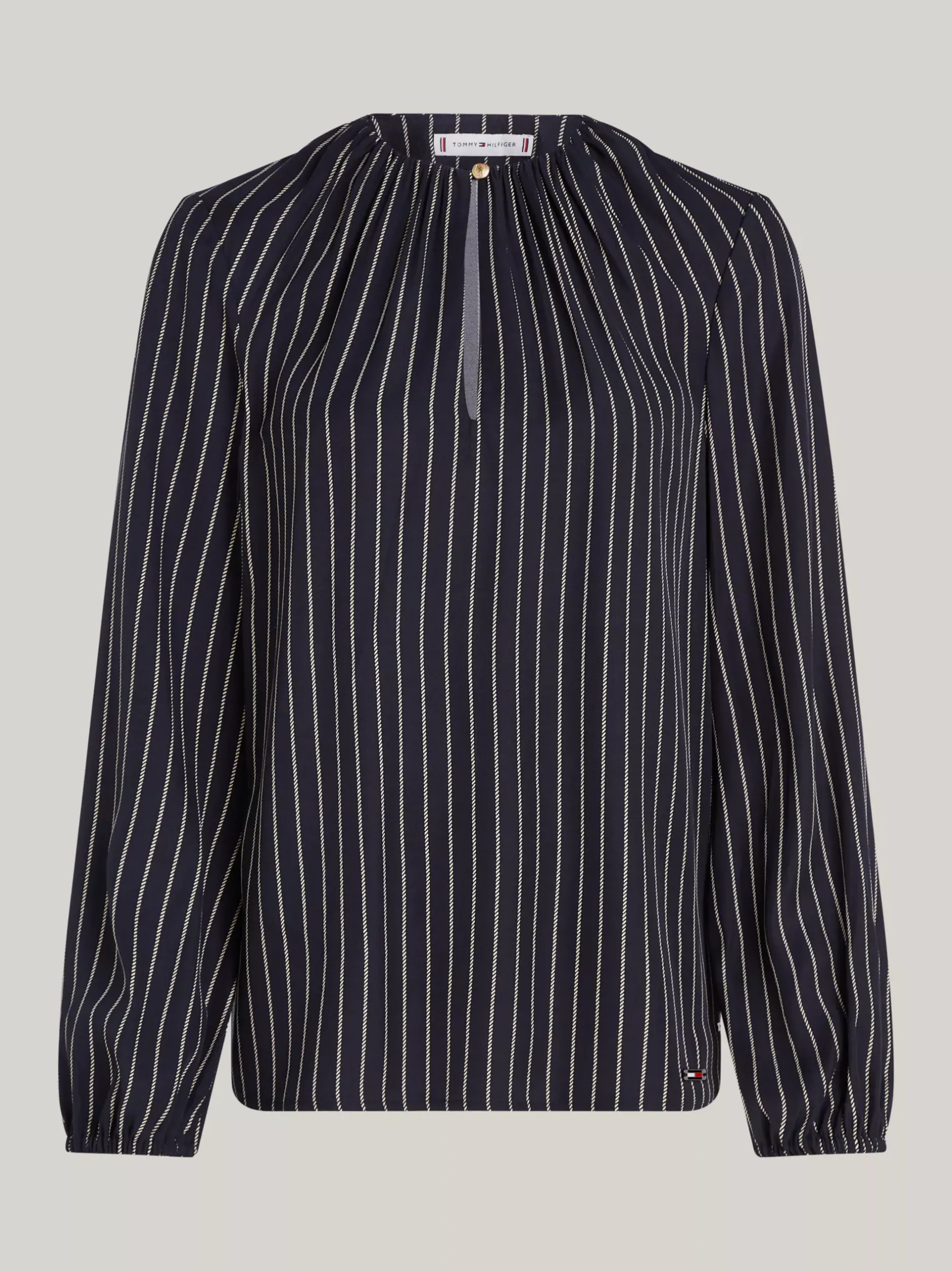 Koszule & Bluzki*Tommy Hilfiger Bluzka Z Nadrukiem Z Motywem Liny ROPE STP/ DESERT SKY