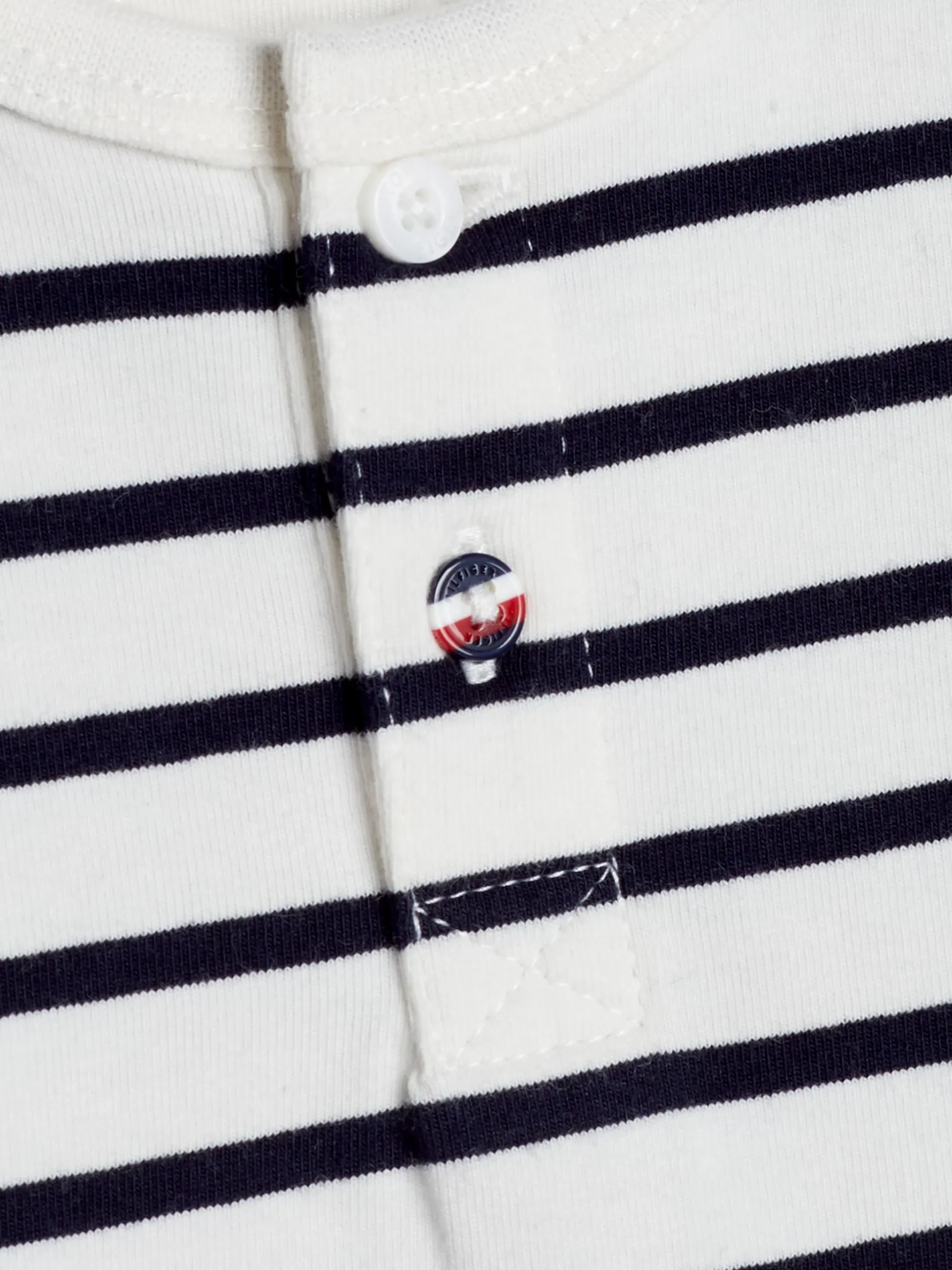 Dziewczynki|Chłopcy*Tommy Hilfiger Body W Paski Z Długim Rękawem DESERT SKY