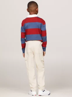 Spodnie I Szorty*Tommy Hilfiger Bojówki Z Prostymi Nogawkami CLASSIC BEIGE