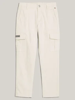 Spodnie I Szorty*Tommy Hilfiger Bojówki Z Prostymi Nogawkami CLASSIC BEIGE