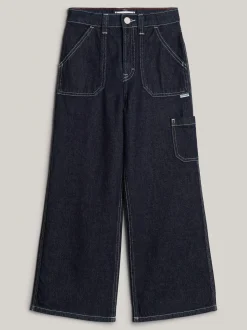 Jeansy*Tommy Hilfiger Bojówki Z Szerokimi Nogawkami RINSE