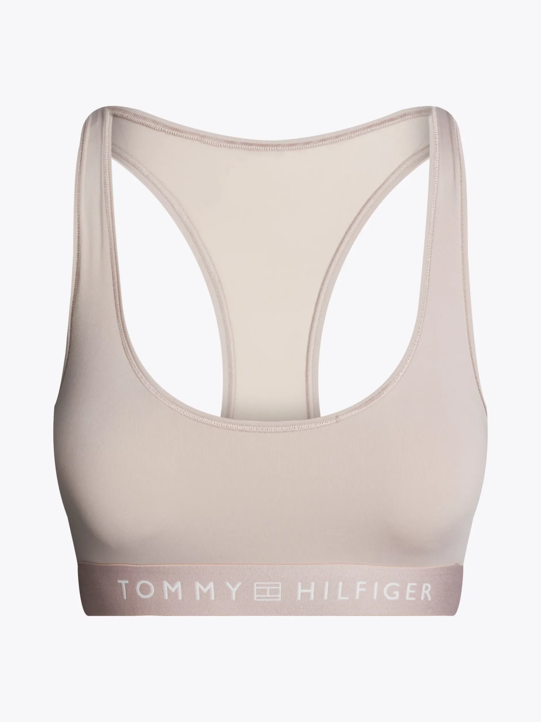 Biustonosze|Bielizna*Tommy Hilfiger Braletka Bez Podszewki Z Logo BALANCED BEIGE