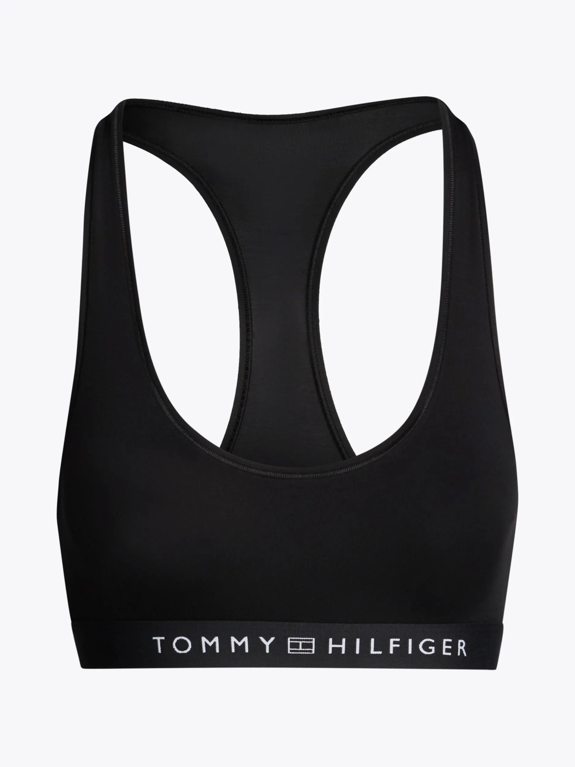Biustonosze|Bielizna*Tommy Hilfiger Braletka Bez Podszewki Z Logo BLACK