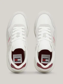 Sneakersy*Tommy Hilfiger Buty Do Biegania O Mieszanej Fakturze STRATUS GREY