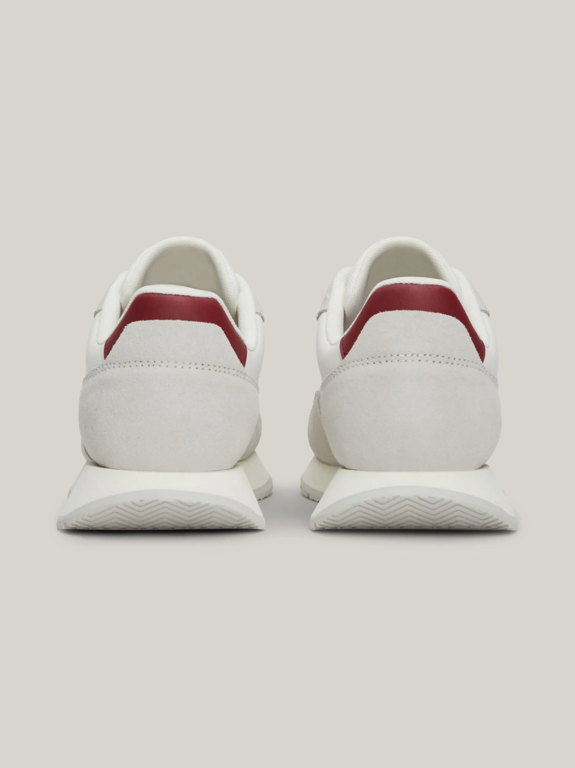 Sneakersy*Tommy Hilfiger Buty Do Biegania O Mieszanej Fakturze STRATUS GREY