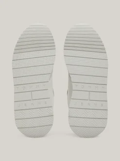 Sneakersy*Tommy Hilfiger Buty Do Biegania O Mieszanej Fakturze STRATUS GREY