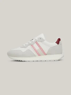 Sneakersy*Tommy Hilfiger Buty Do Biegania O Mieszanej Fakturze STRATUS GREY
