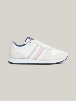 White Trainers|Sneakersy*Tommy Hilfiger Buty Do Biegania Z Ząbkowaną Podeszwą WHITE