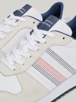 White Trainers|Sneakersy*Tommy Hilfiger Buty Do Biegania Z Ząbkowaną Podeszwą WHITE