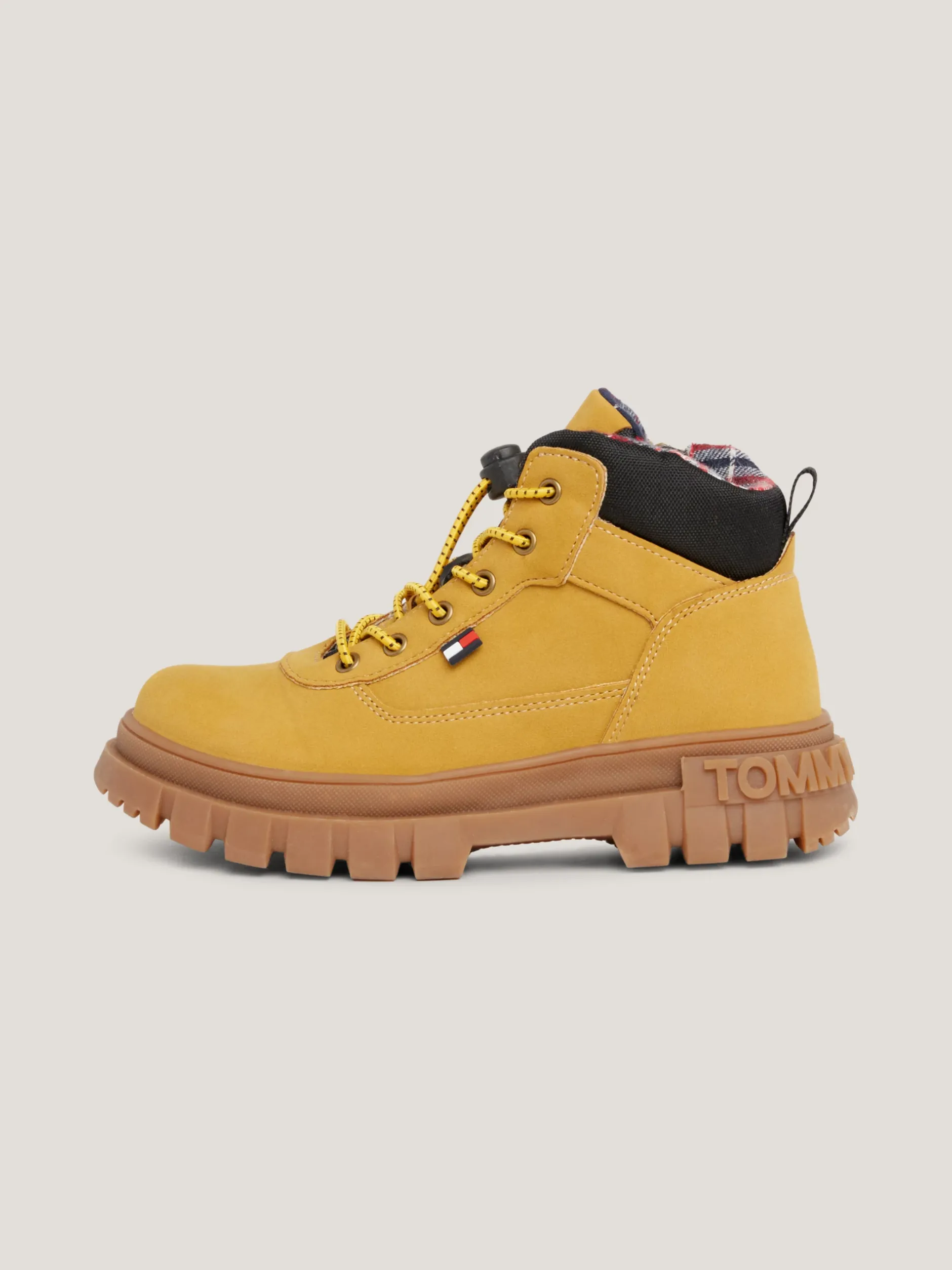 Obuwie I Akcesoria*Tommy Hilfiger Buty Do Kostki Na Podeszwie Z Protektorem OCHRE/BLACK