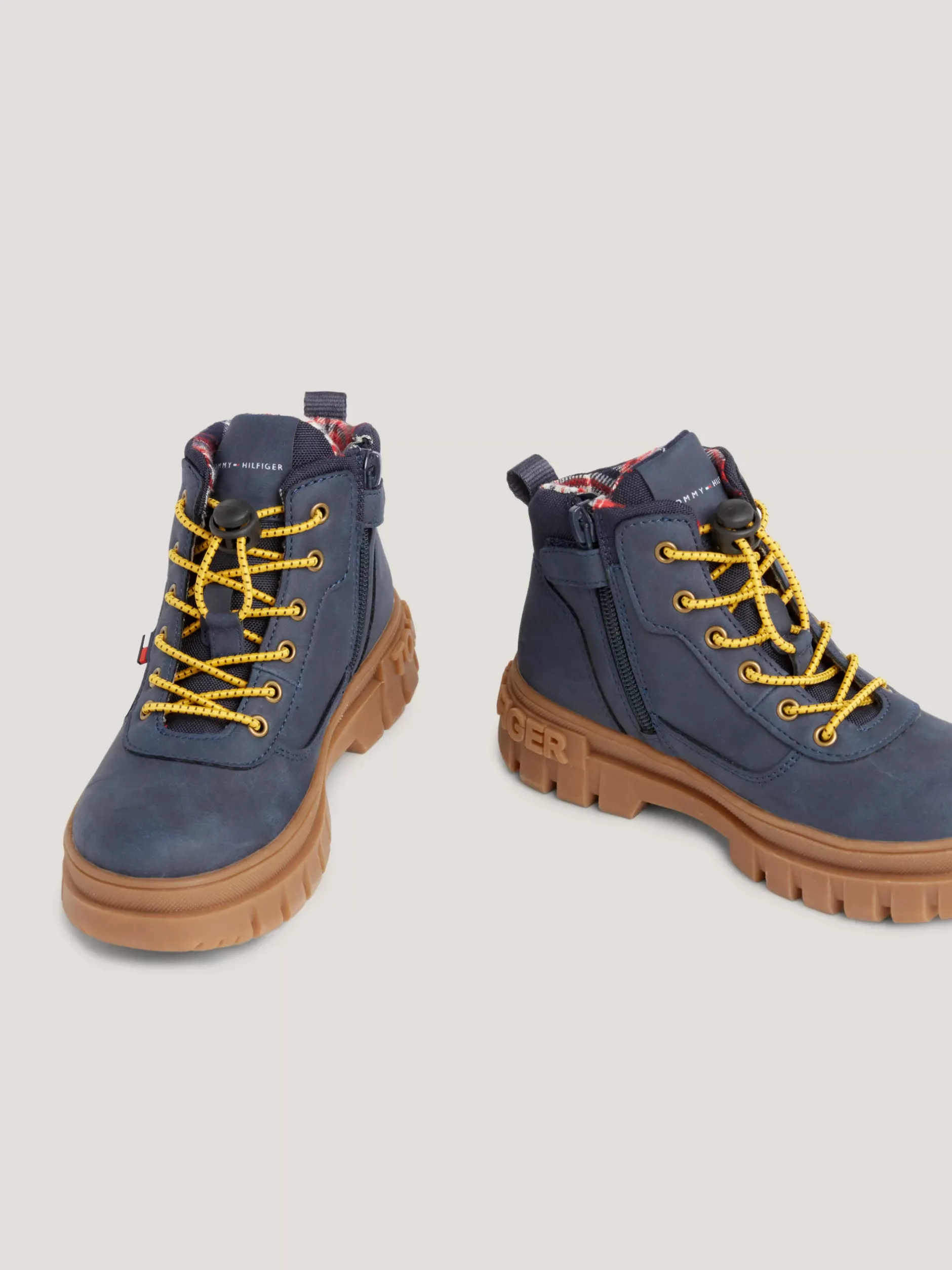 Obuwie I Akcesoria*Tommy Hilfiger Buty Do Kostki Na Podeszwie Z Protektorem BLUE