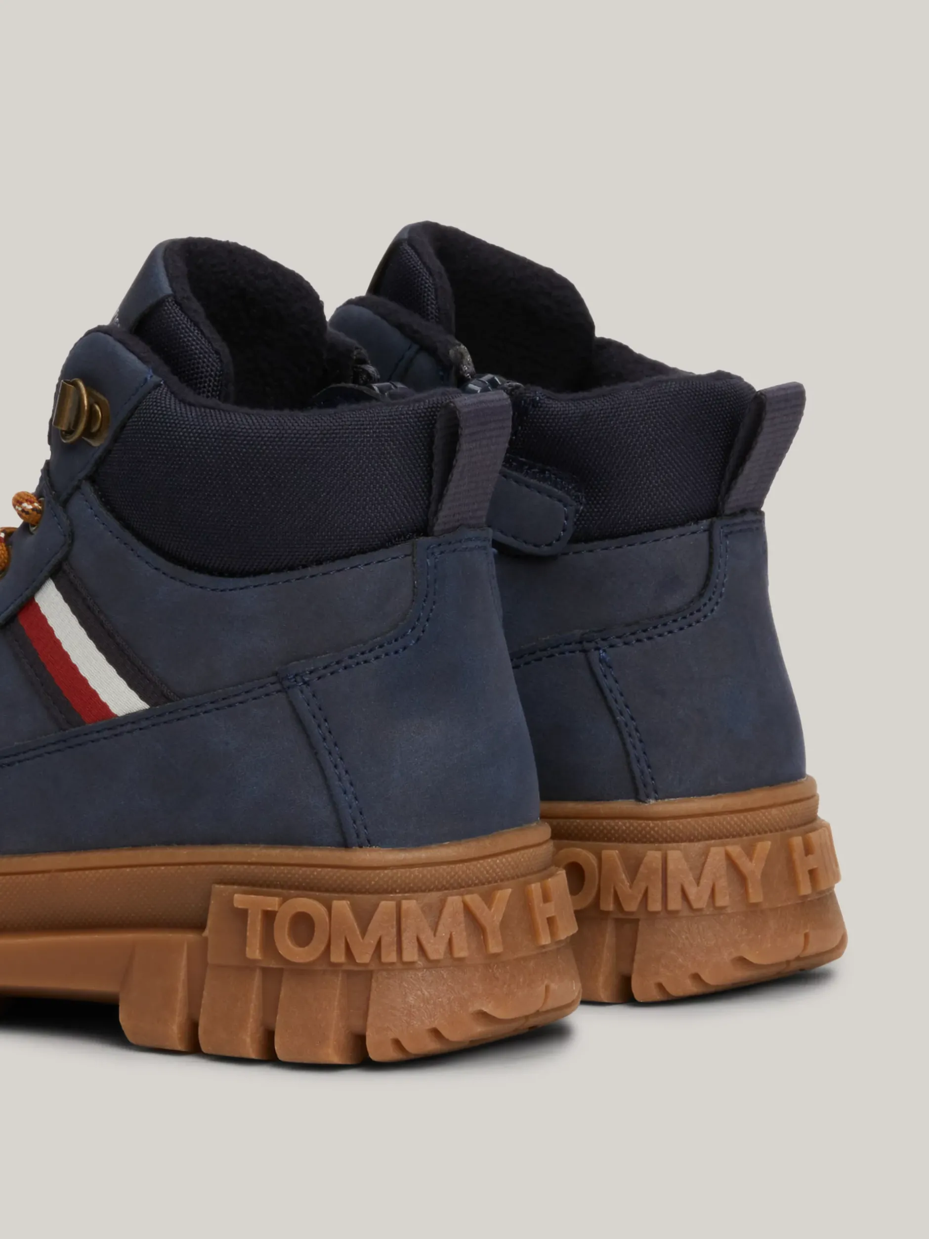Obuwie I Akcesoria*Tommy Hilfiger Buty Do Kostki Na Podeszwie Z Protektorem BLUE