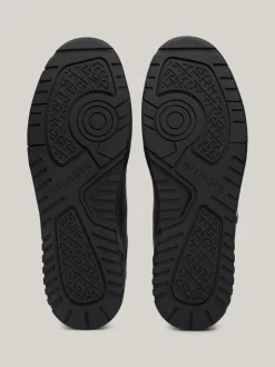 Sneakersy*Tommy Hilfiger Buty Do Koszykówki Z Sygnowaną Taśmą BLACK