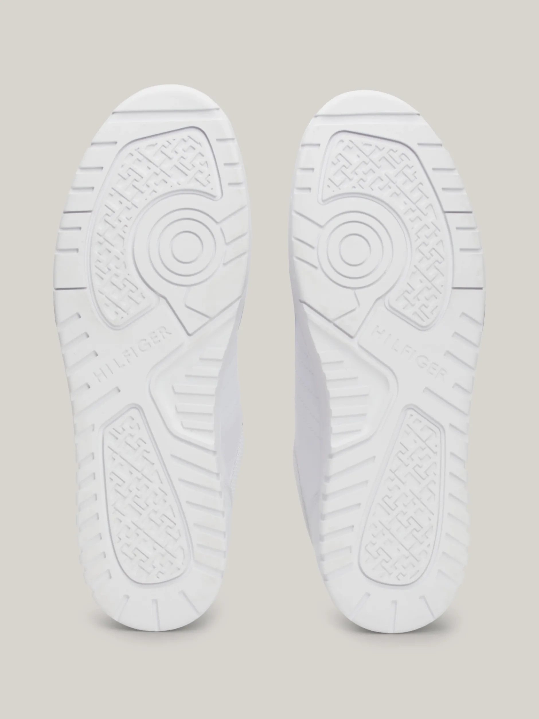 White Trainers|Sneakersy*Tommy Hilfiger Buty Do Koszykówki Z Sygnowaną Taśmą WHITE