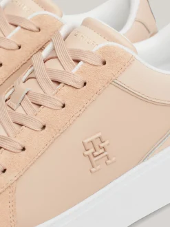 Sneakersy*Tommy Hilfiger Buty Sportowe Casual Chic Na Platformie PINK BLOOM