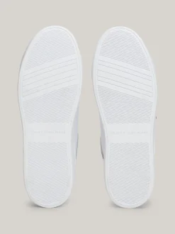 Sneakersy*Tommy Hilfiger Buty Sportowe Casual Chic Na Platformie WHITE