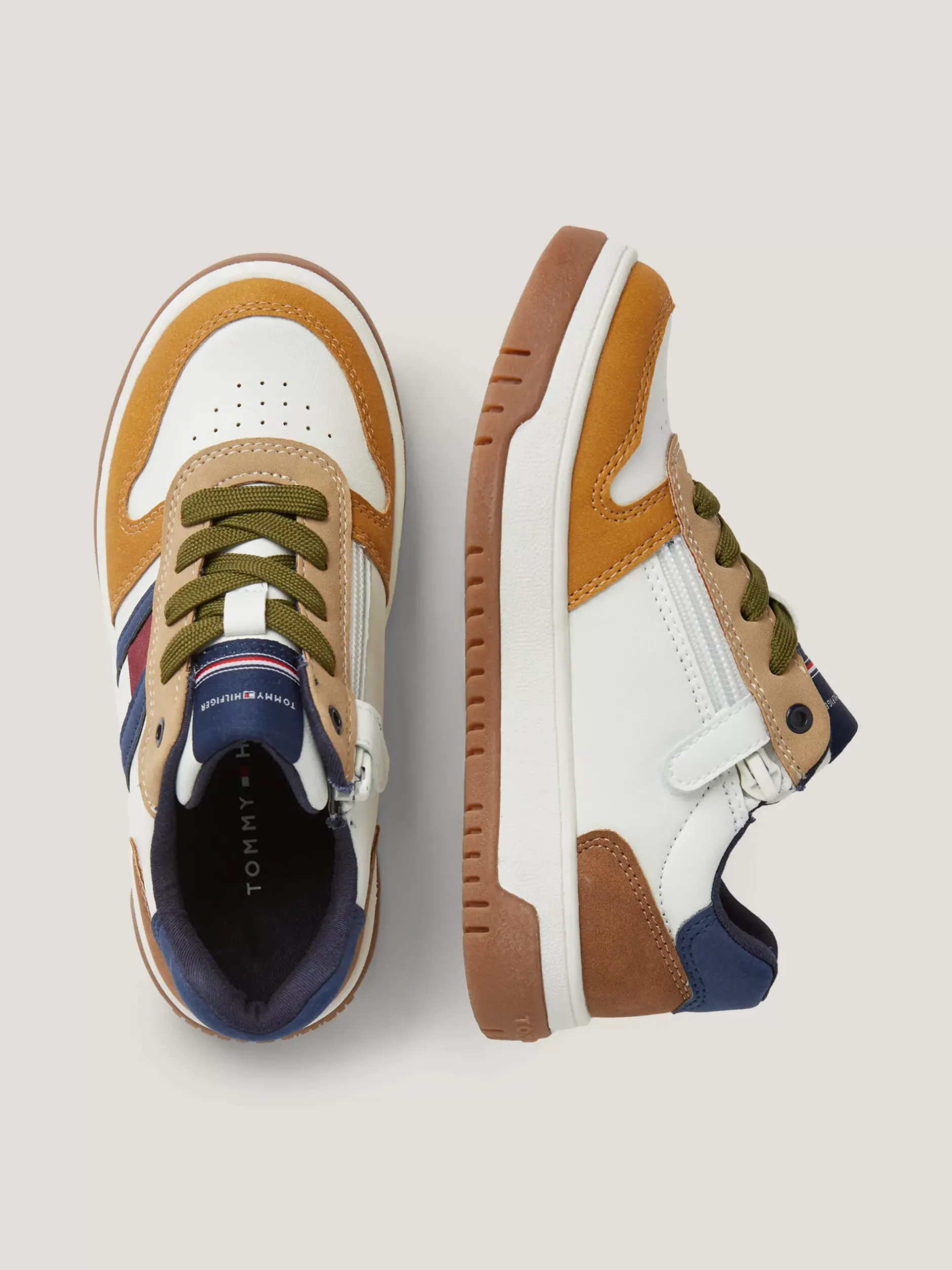 Obuwie I Akcesoria|Obuwie I Akcesoria*Tommy Hilfiger Buty Sportowe Dla Obu Płci Z Flagą OFF WHITE/MULTICOLOR