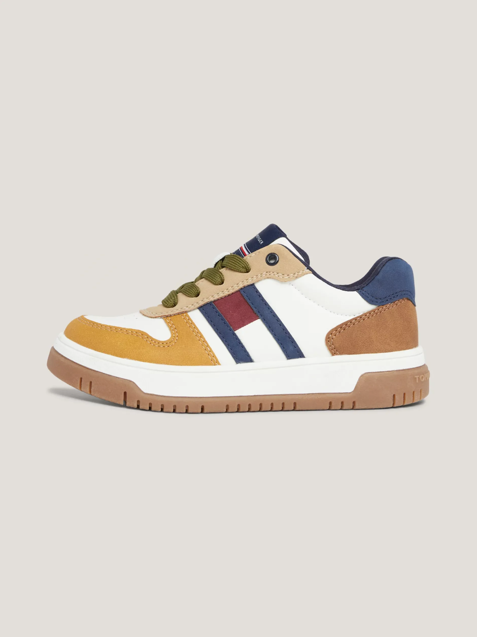 Obuwie I Akcesoria|Obuwie I Akcesoria*Tommy Hilfiger Buty Sportowe Dla Obu Płci Z Flagą OFF WHITE/MULTICOLOR
