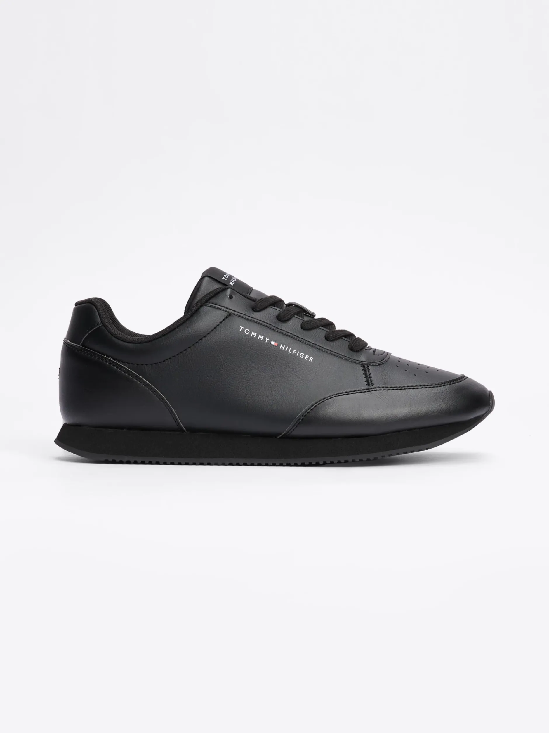 Sneakersy*Tommy Hilfiger Buty Sportowe Do Biegania Z Flagą Essential BLACK