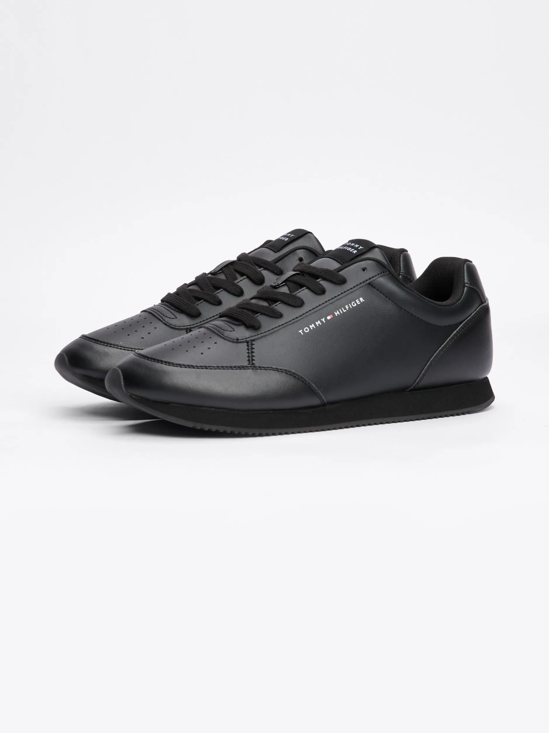 Sneakersy*Tommy Hilfiger Buty Sportowe Do Biegania Z Flagą Essential BLACK