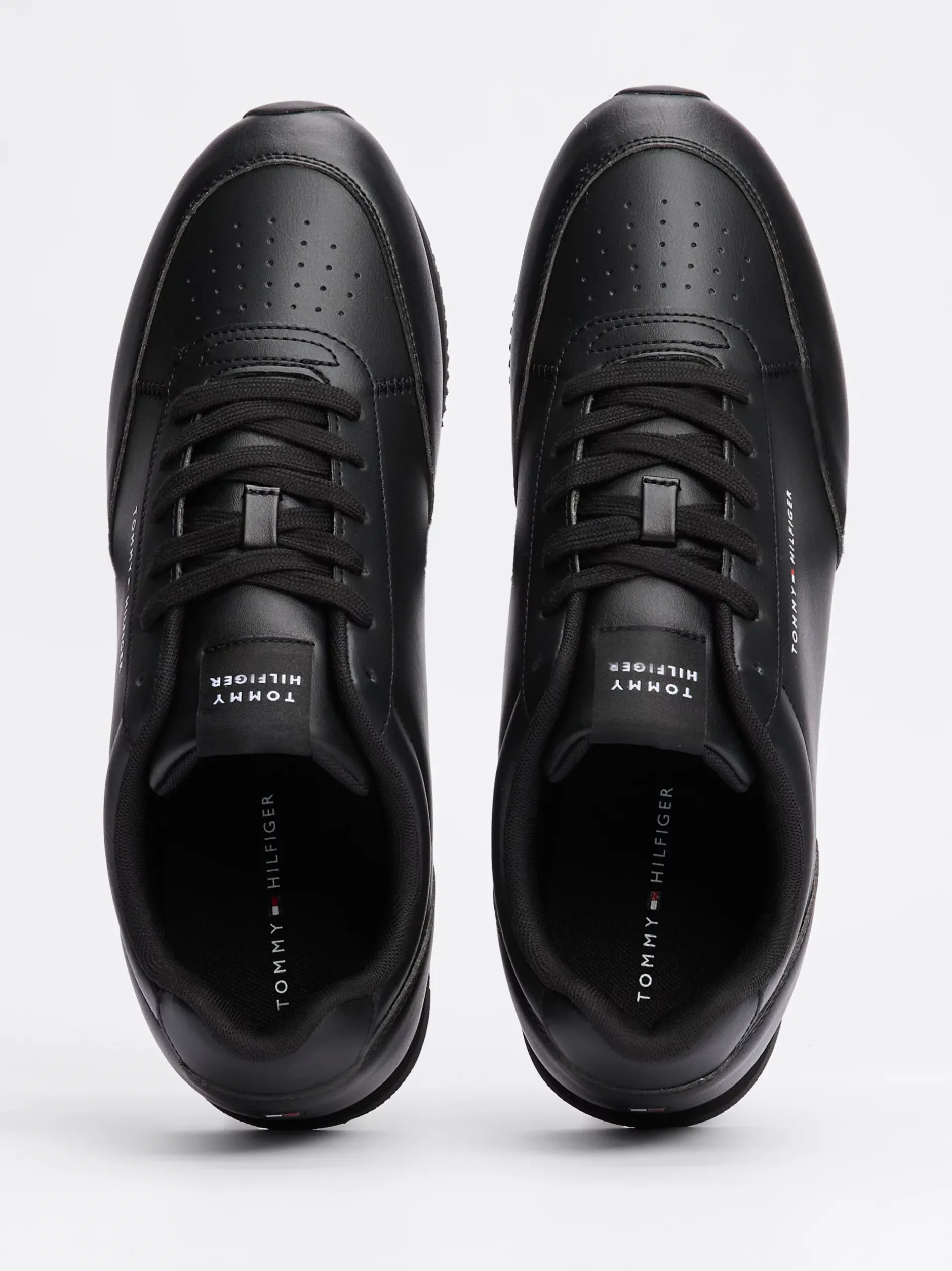 Sneakersy*Tommy Hilfiger Buty Sportowe Do Biegania Z Flagą Essential BLACK