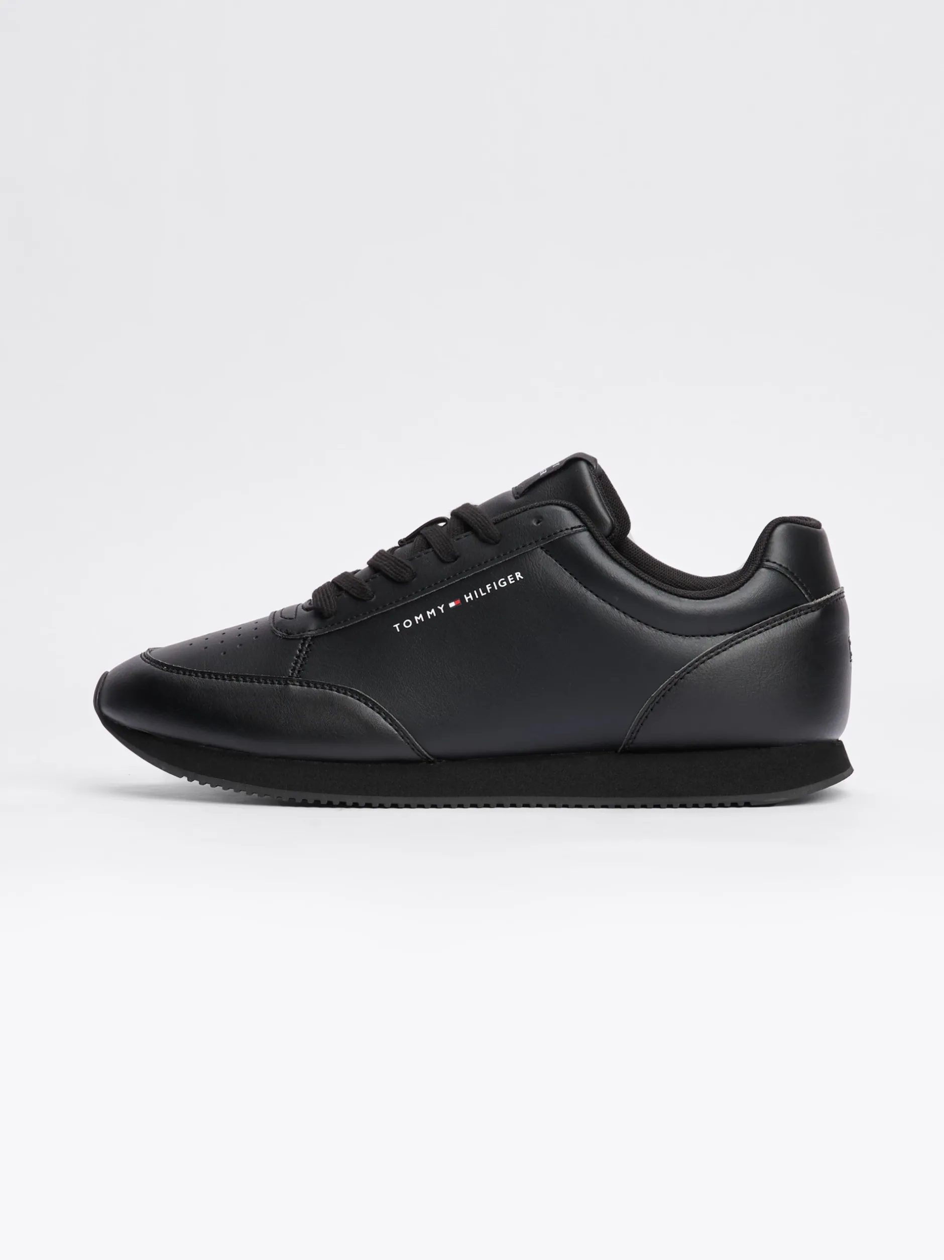 Sneakersy*Tommy Hilfiger Buty Sportowe Do Biegania Z Flagą Essential BLACK