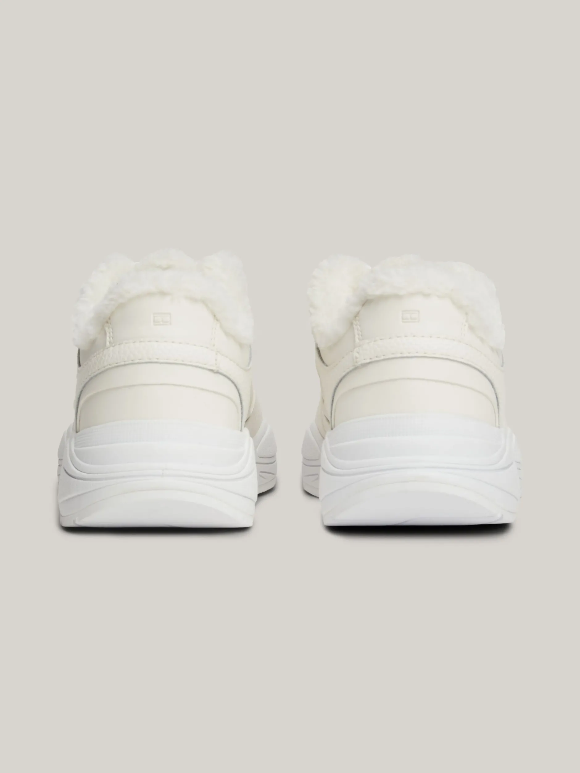 Sneakersy*Tommy Hilfiger Buty Sportowe Do Biegania Na Grubej Podeszwie ANCIENT WHITE