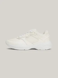 Sneakersy*Tommy Hilfiger Buty Sportowe Do Biegania Na Grubej Podeszwie ANCIENT WHITE